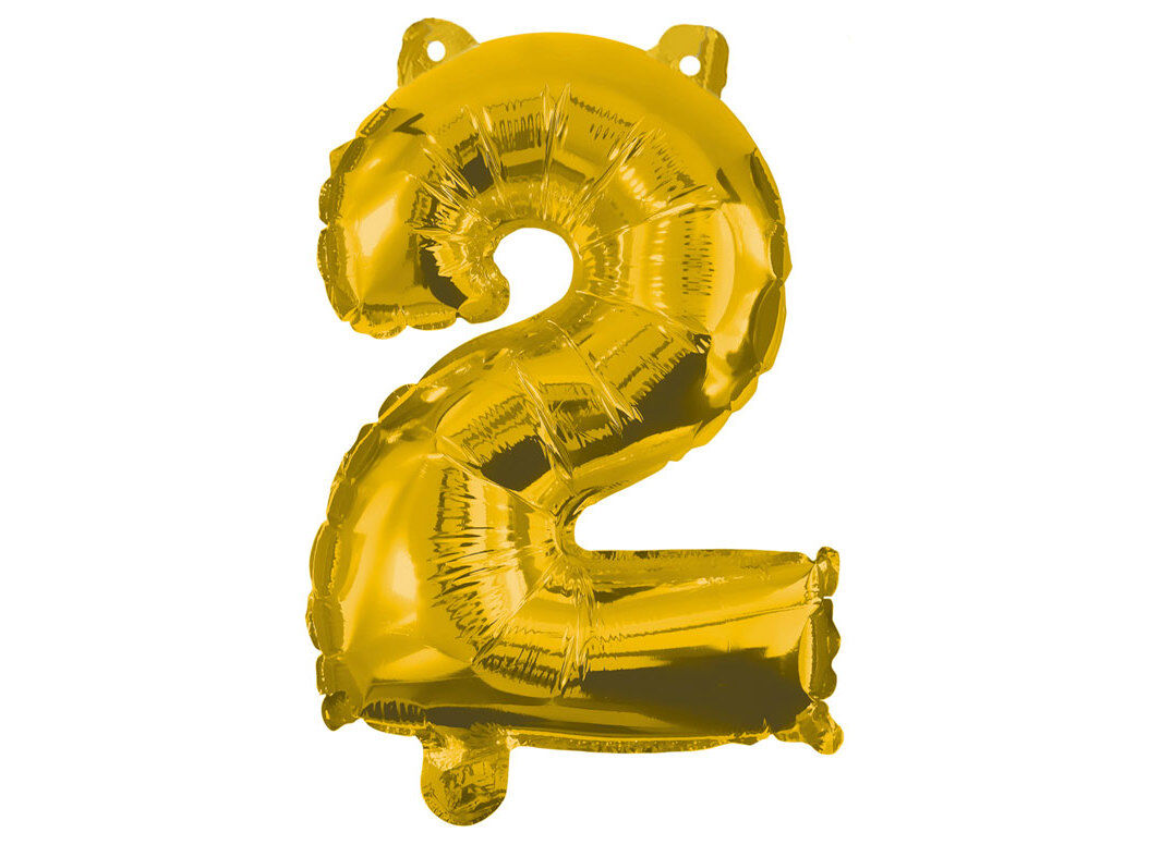 BAL&Atilde;O FOIL N&ordm; 2 DOURADO 32CM