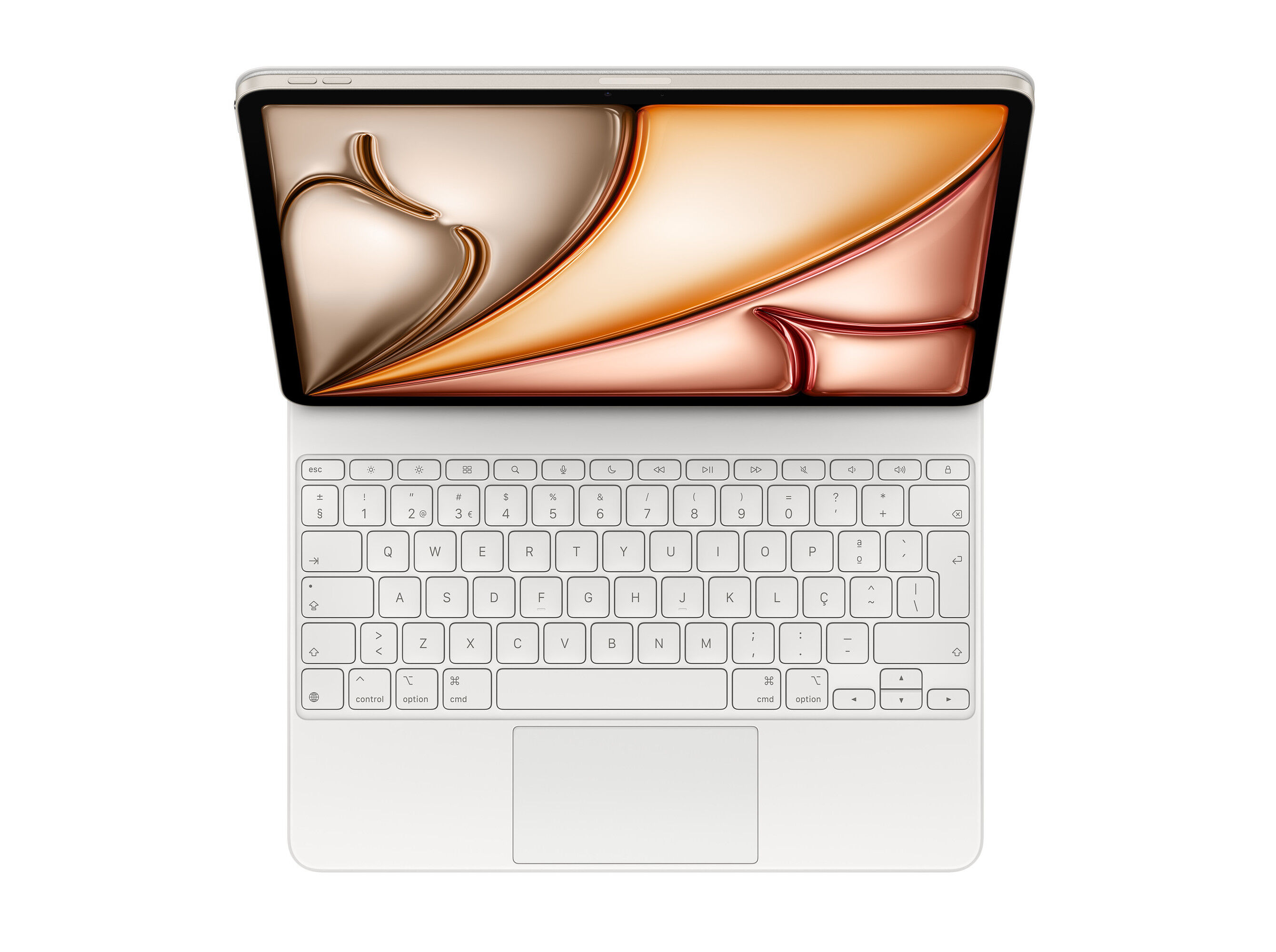 TECLADO MAGIC KEYBOARD APPLE PARA IPAD 13'' BRANCO image number 2