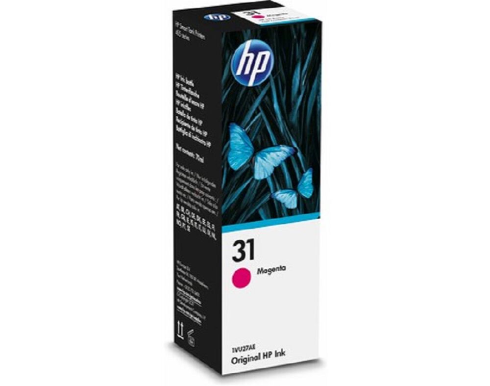 TINTEIRO ORIGINAL HP 31 MAGENTA 70ML image number 0
