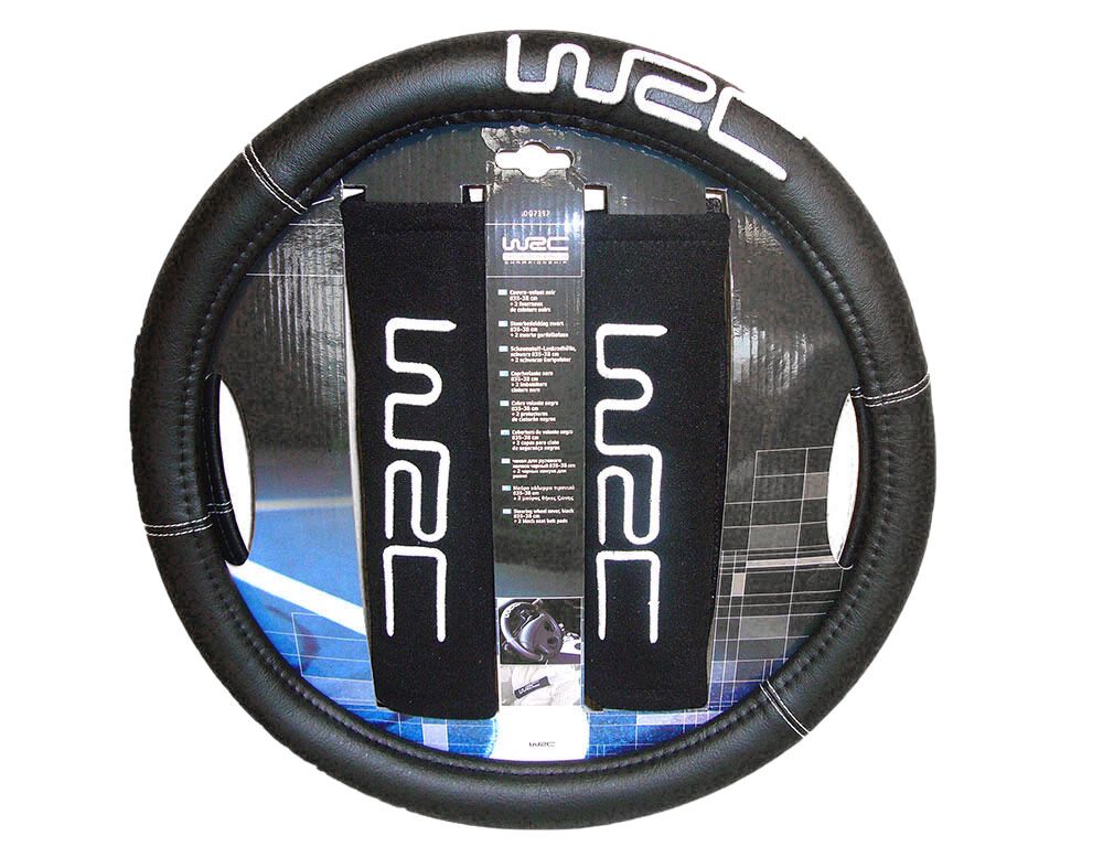 KIT COBRE VOLANTE WRC E 2 PROTETORES CINTO