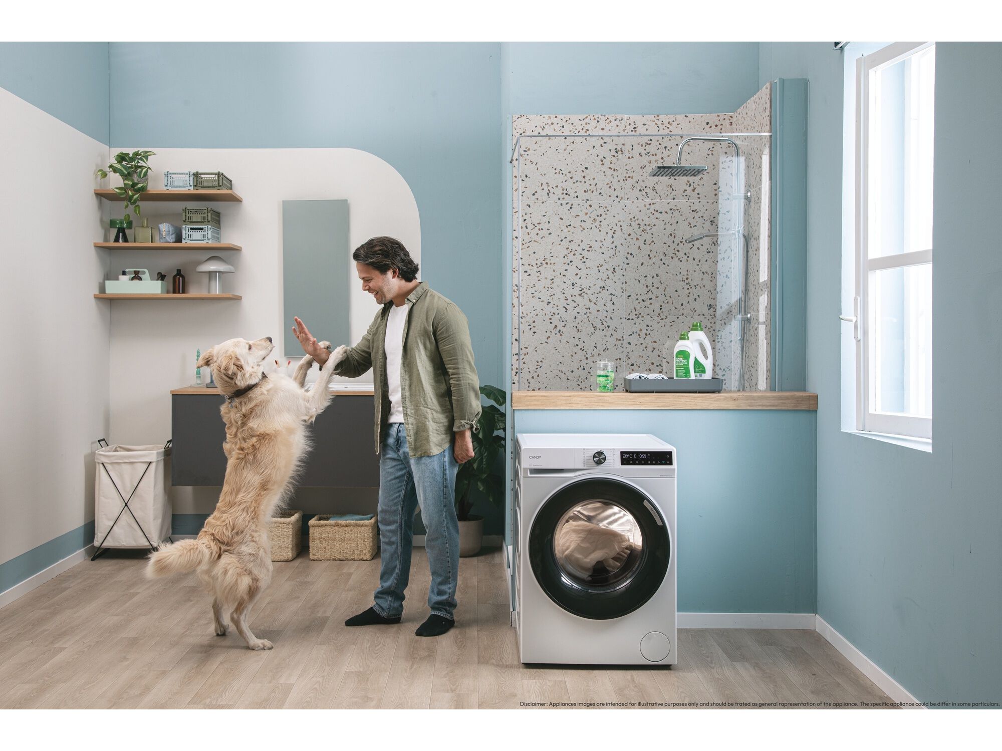 M&Aacute;QUINA LAVAR ROUPA CANDY BR 49SBL8-S A 9KG 1400RPM image number 12