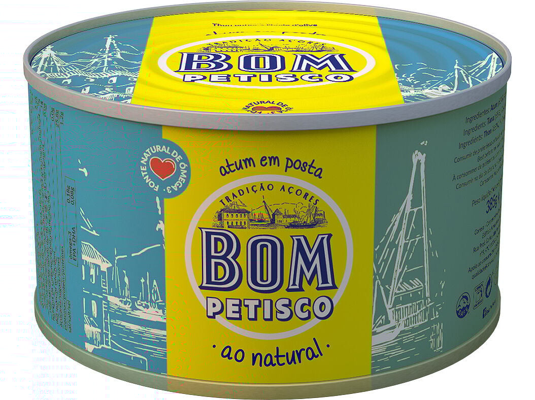 ATUM POSTA BOM PETISCO AO NATURAL 385(270)G image number 0