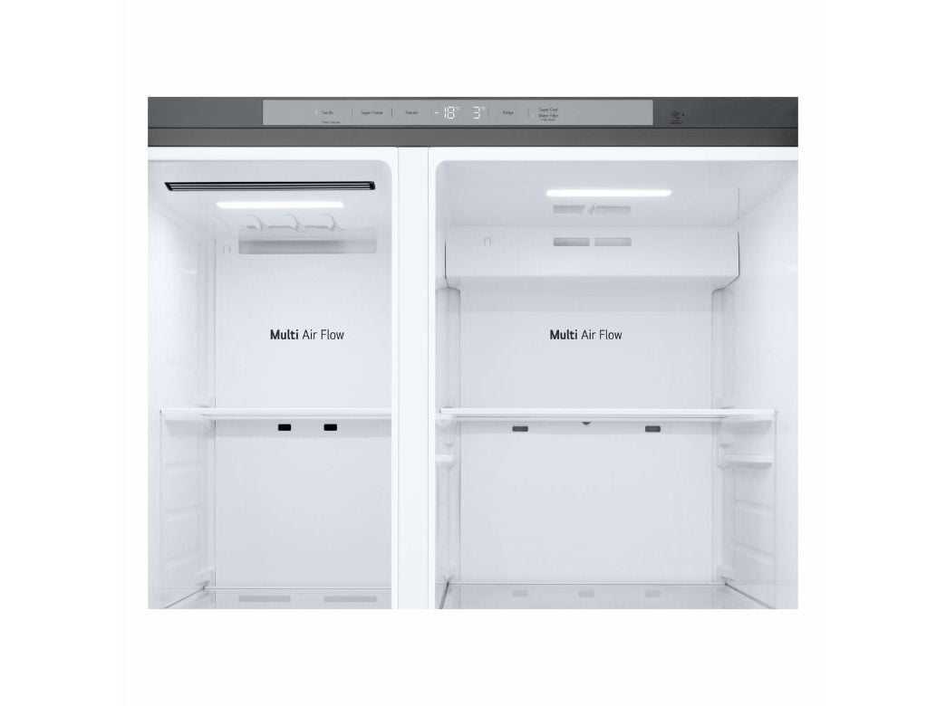 FRIGOR&Iacute;FICO AMERICANO LG GSLC40PYPE PRIME SILVER E 638L image number 3