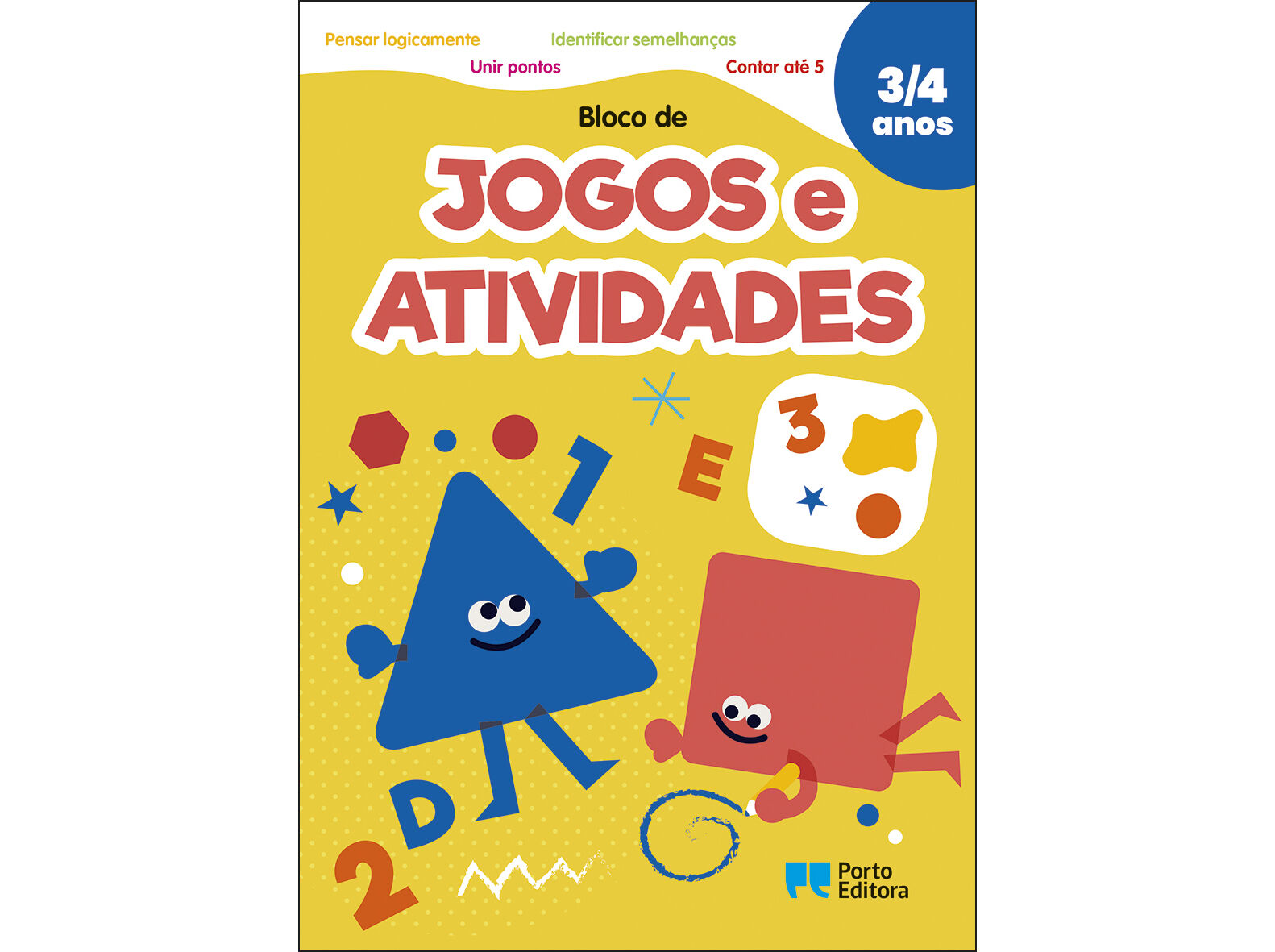 LIVRO BLOCO DE JOGOS E ATIVIDADES - 3/4 ANOS image number 0
