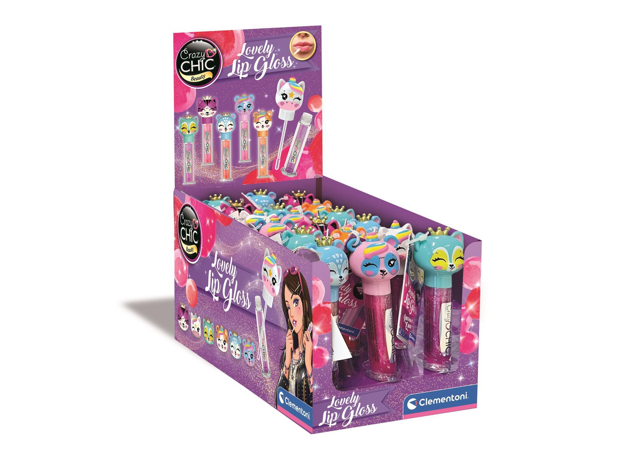 LIP GLOSS ANIMALS CRAZY CHIC MODELOS SORTIDOS image number 1