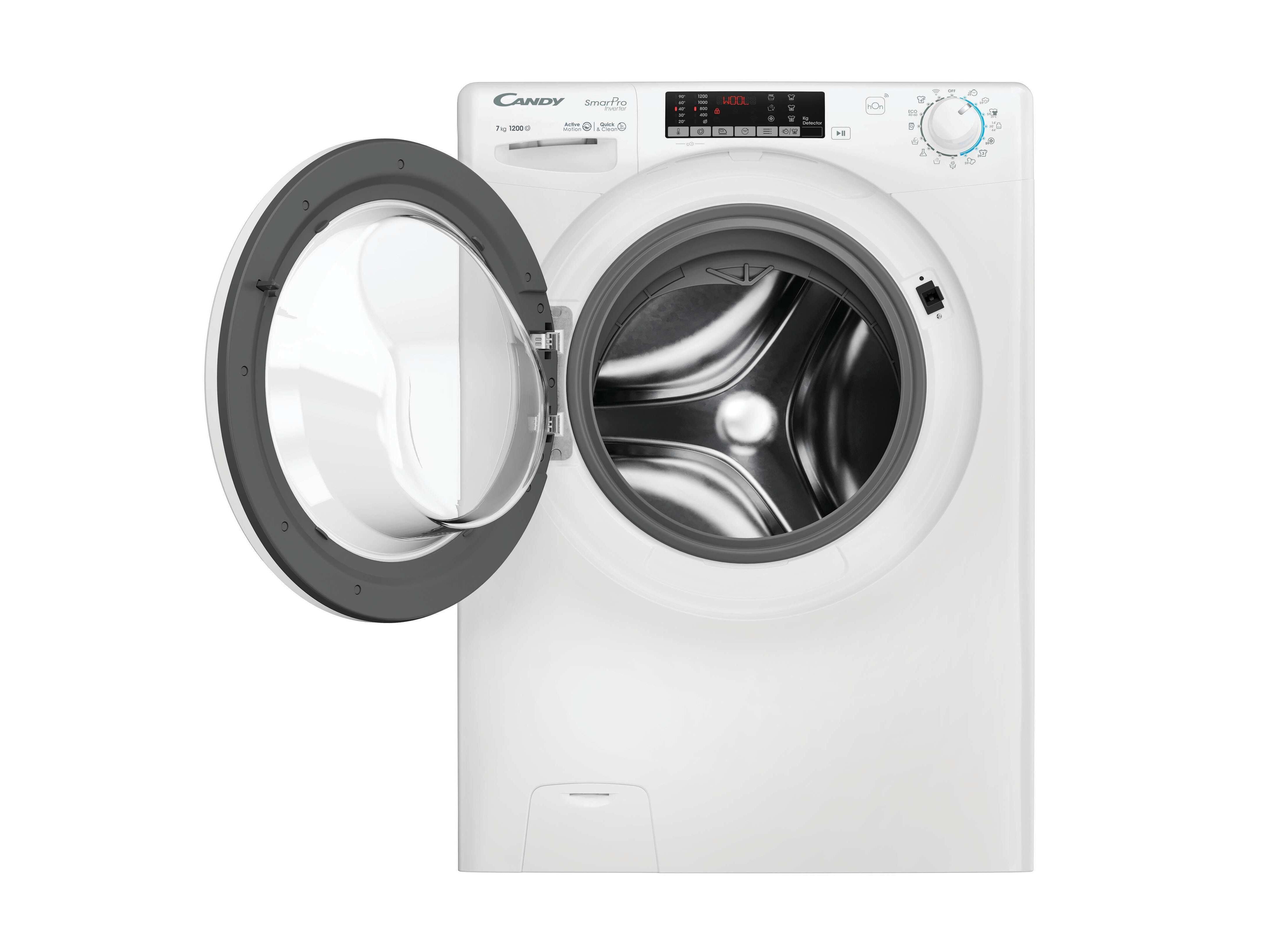 M&Aacute;QUINA DE LAVAR ROUPA CANDY CO 274TM5/1-S - BRANCO A 7KG image number 2