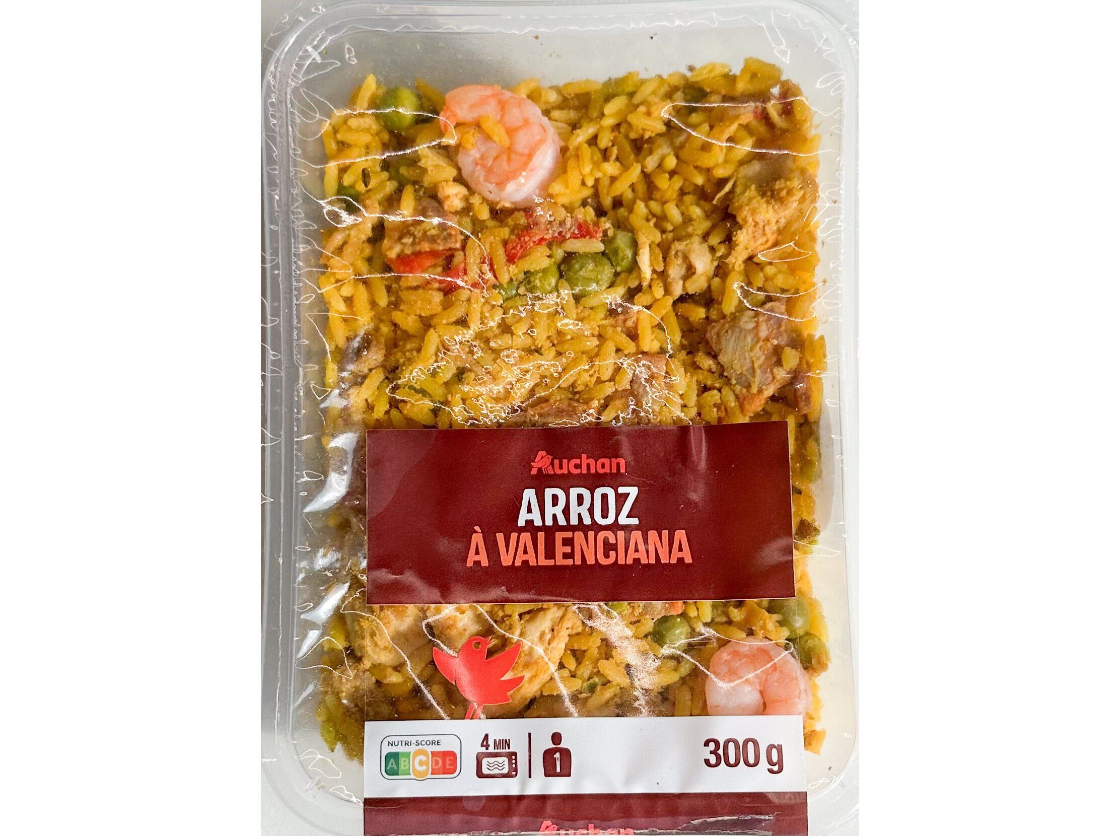 ARROZ &Agrave; VALENCIANA AUCHAN 300 G image number 0