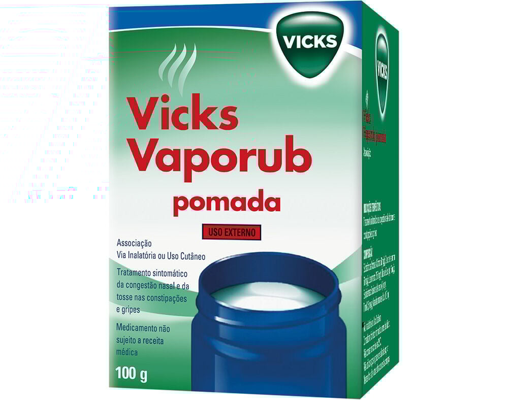 POMADA VICKS VAPORUB 100G