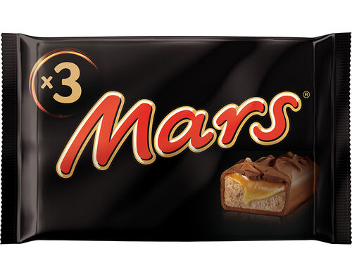 CHOCOLATE MARS SNACK 3 PACK 45G image number 0