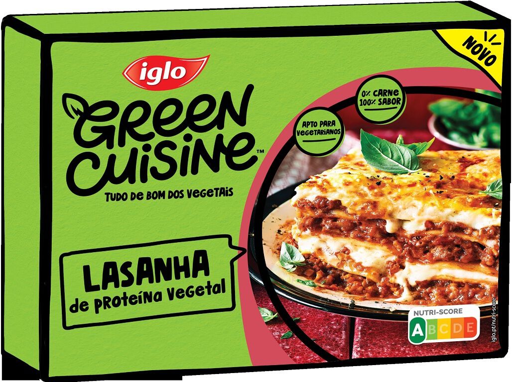 LASANHA GREEN CUISINE PROTEINA VEGETAL 400G image number 0