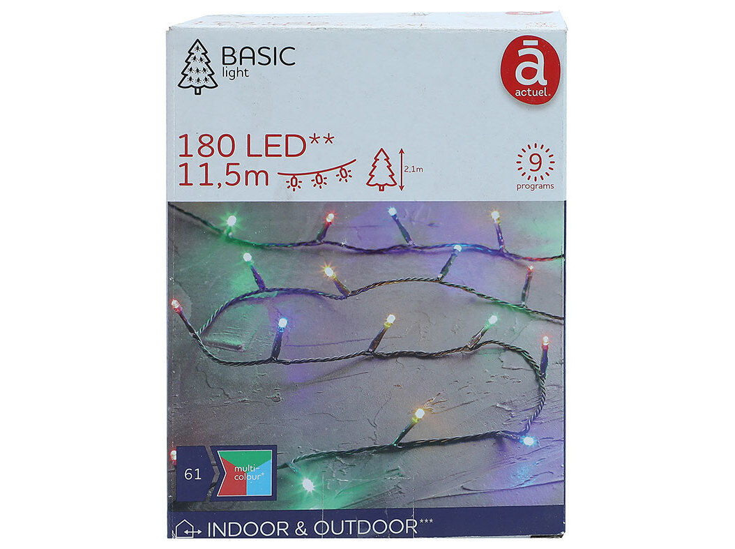 LUZES MULTICOR ACTUEL EXTERIOR 180LED image number 1