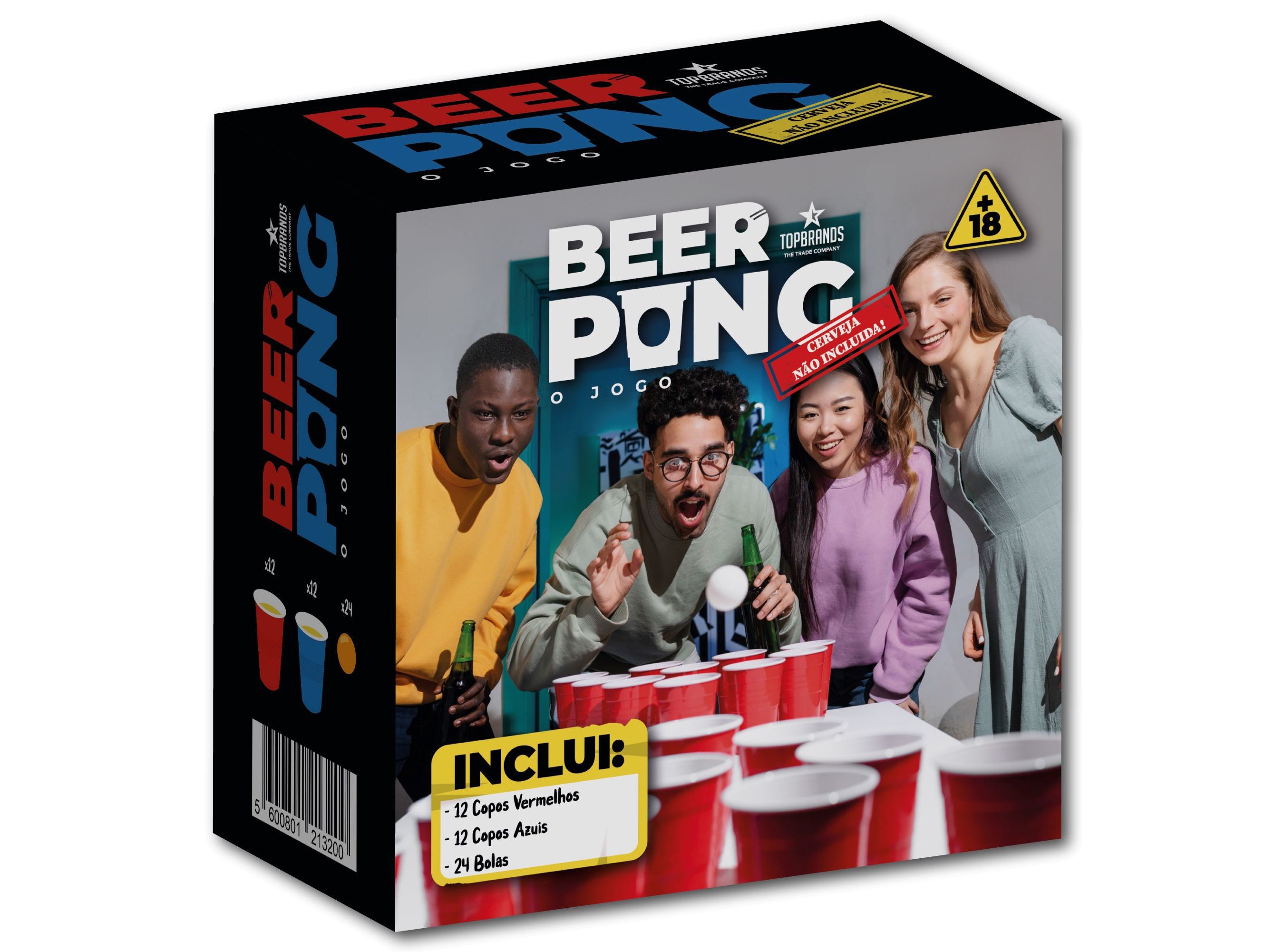 DRINKING GAMES TOPBRANDS BEER PONG 48 PE&Ccedil;AS image number 0