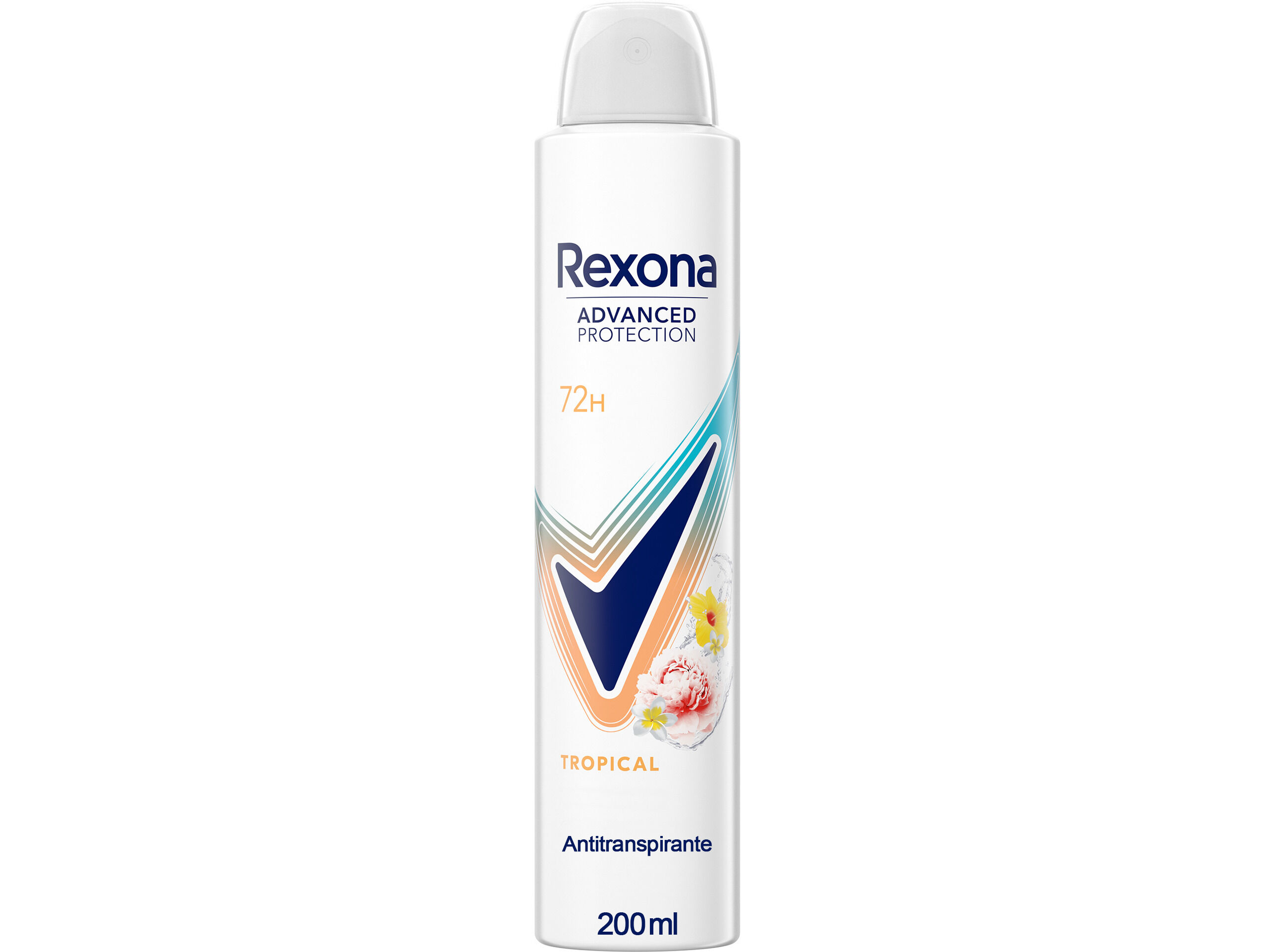 DESODORIZANTE SPRAY REXONA TROPICAL 72H 200ML image number 0