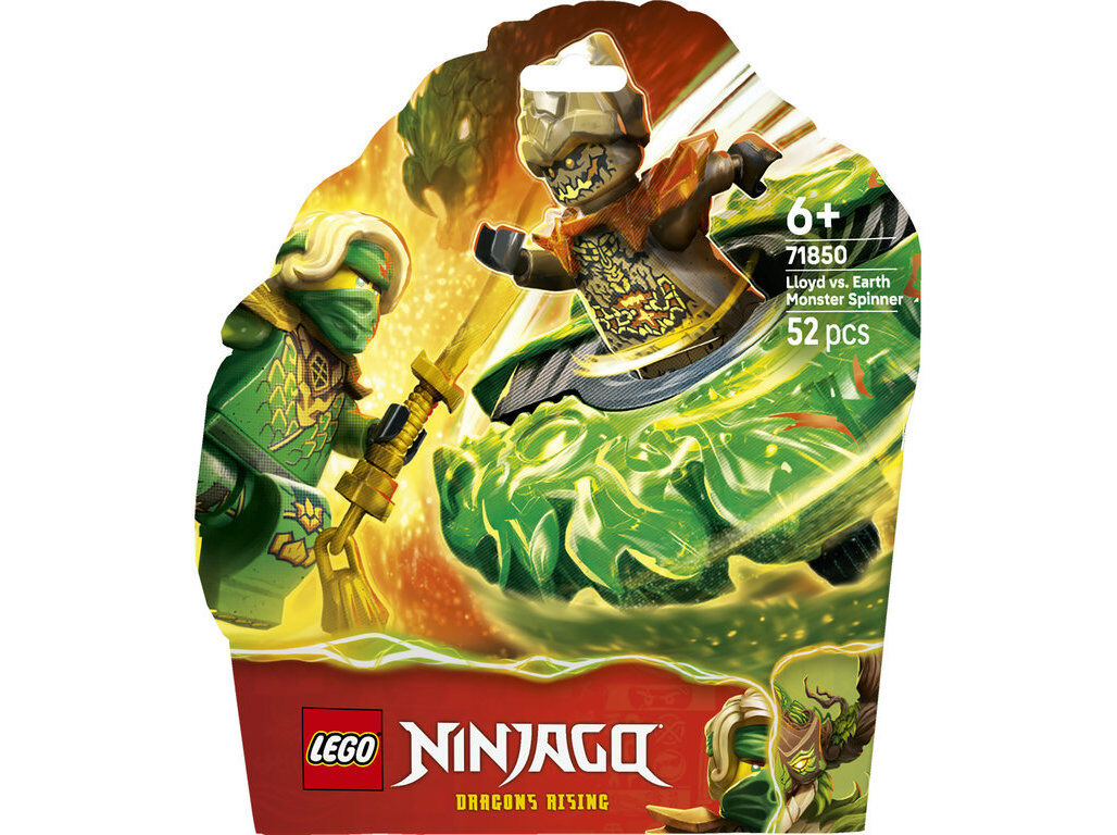 LLOYD CONTRA SPINNER DE MONSTRO DE TERRA LEGO NINJAGO 71850 image number 0
