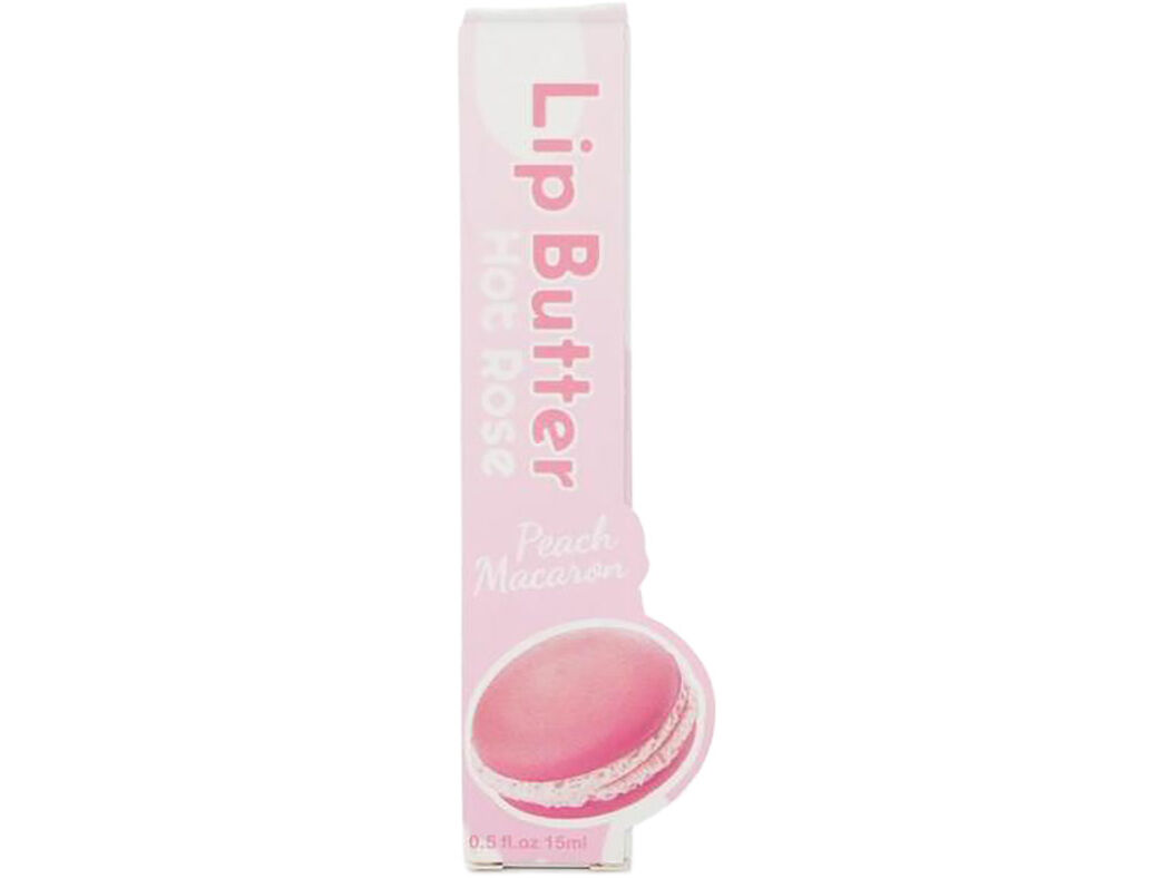 LIP BUTTER HOT ROSE PEACH MACARON 15ML image number 0
