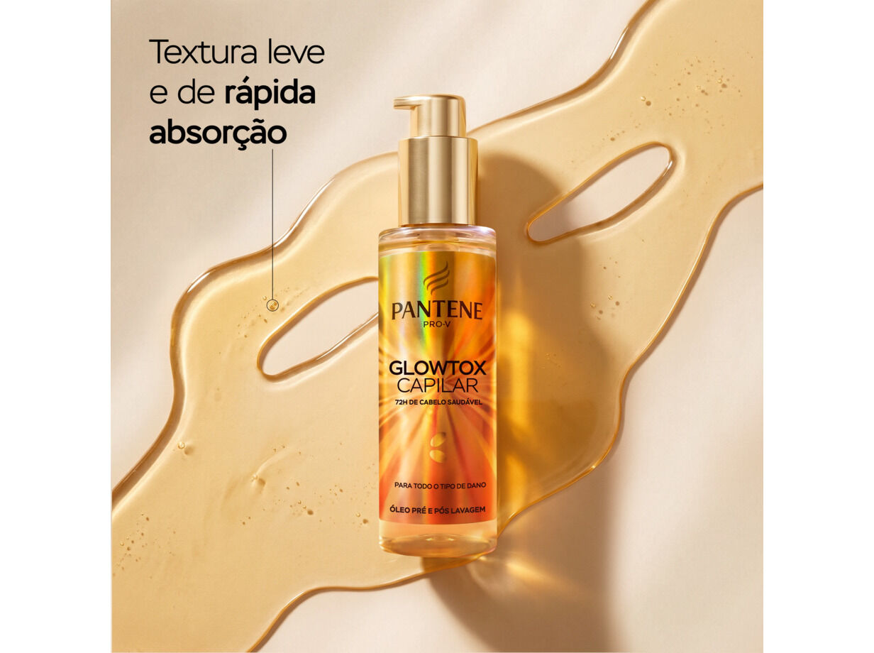 &Oacute;LEO CABELO PANTENE GLOWTOX 100 ML image number 3