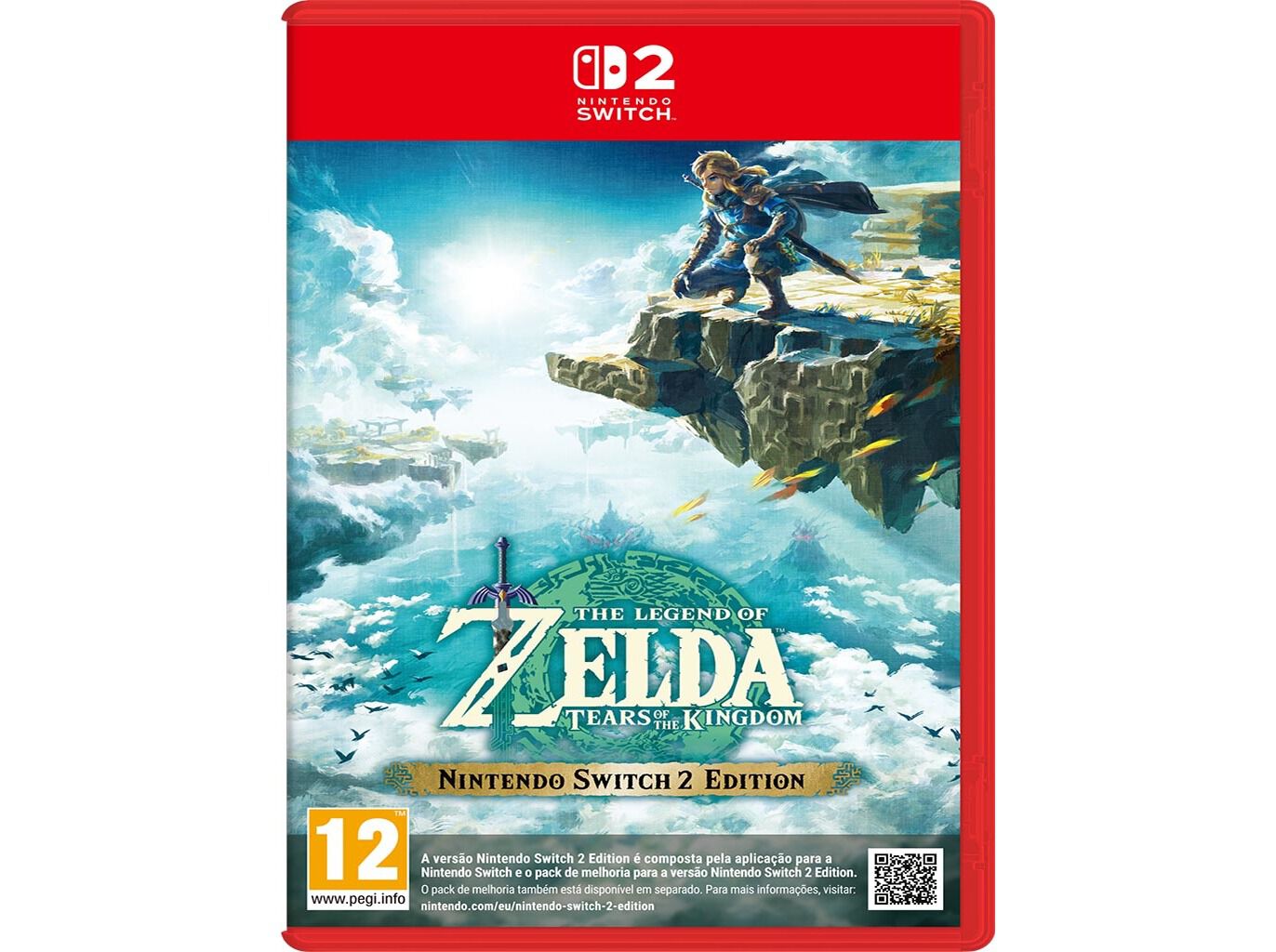JOGO SWITCH 2 ZELDA TEARS OF THE KINGDOM 2 EDITION
