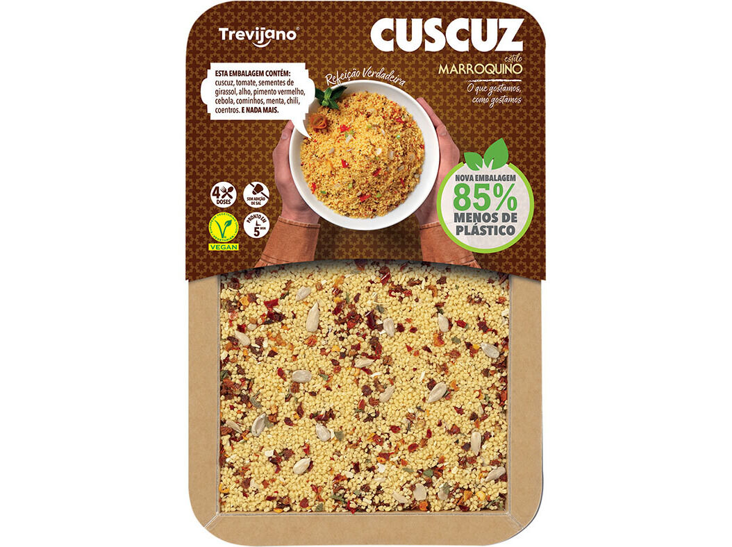 CUSCUZ TREVIJANO MARROQUINO VEGAN 300G image number 0