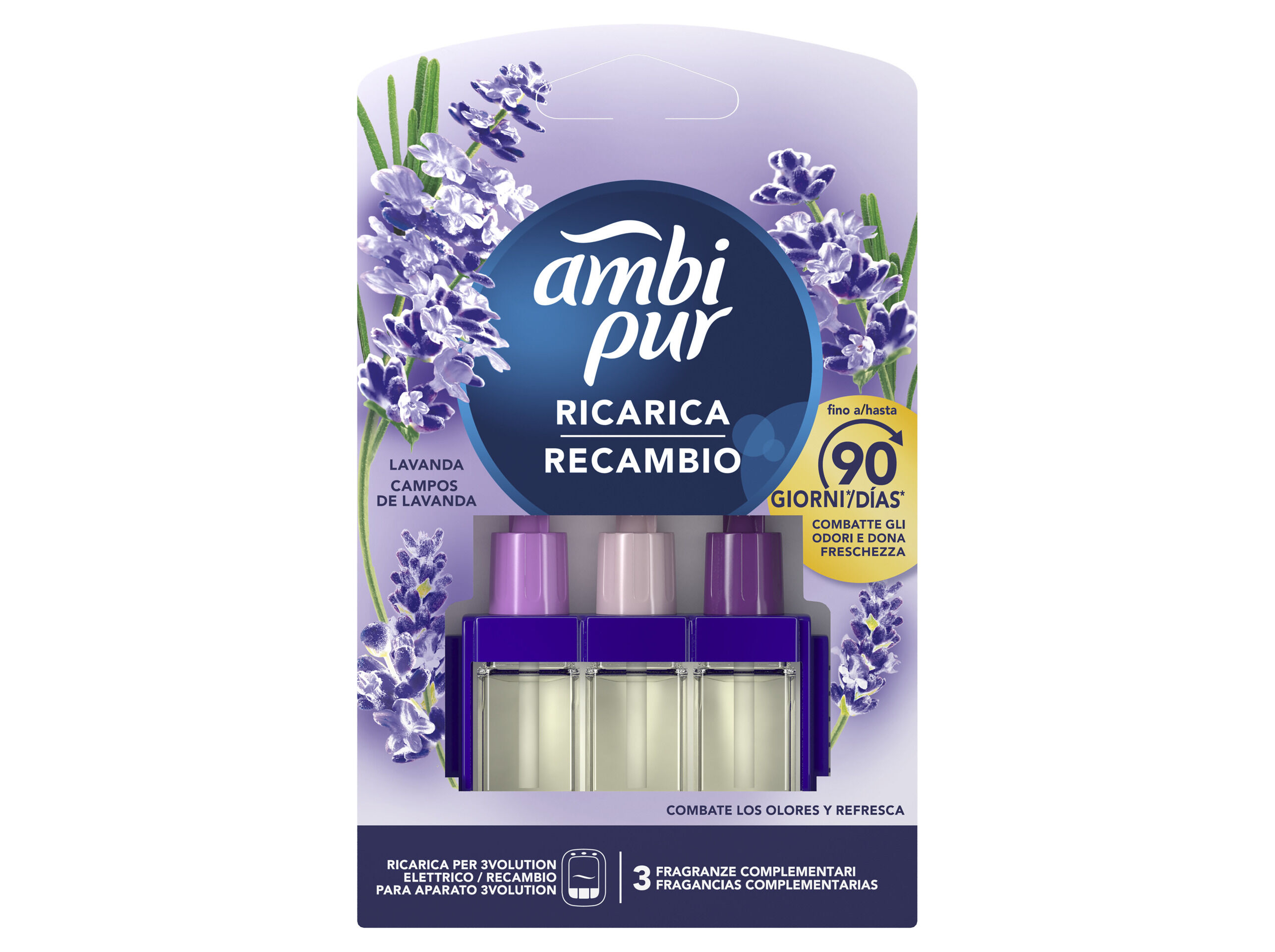 AMBIENTADOR ELECTRICO AMBIPUR RECARGA LAVANDA 20ML image number 0