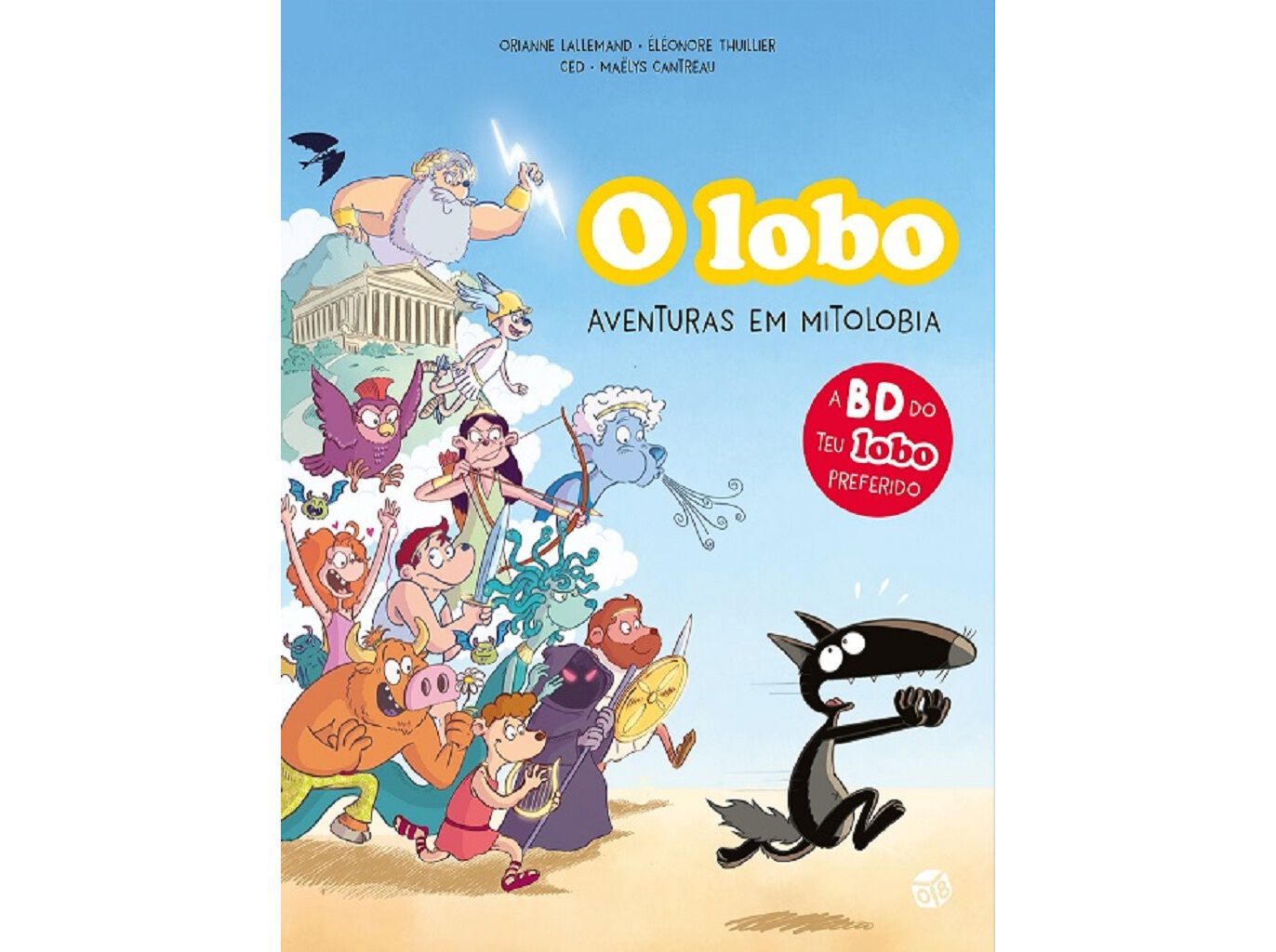 LIVRO O LOBO - AVENTURAS EM MITOLOBIA DE ORIANNE LALLEMAND image number 0