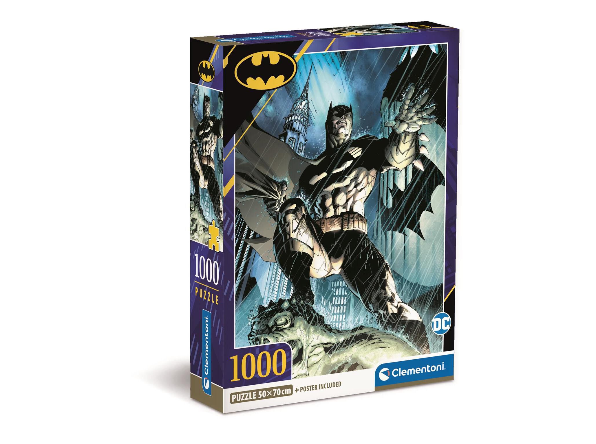 PUZZLE BATMAN CLEMENTONI 1000 PE&Ccedil;AS image number 0