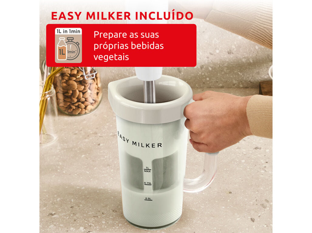 VARINHA C/ ACESS&Oacute;RIOS MOULINEX EASYMILKER QUICKCHEF VD70PAE0 image number 5
