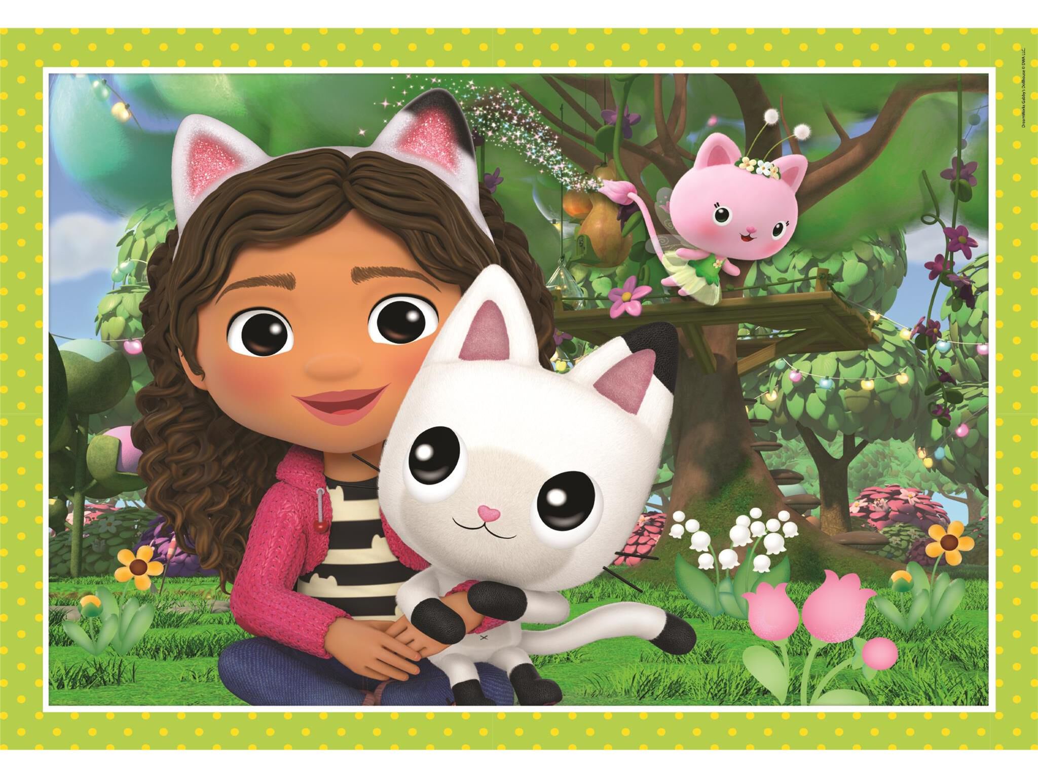 PUZZLE CLEMENTONI GABBY?S DOLLHOUSE 4 EM 1 image number 1