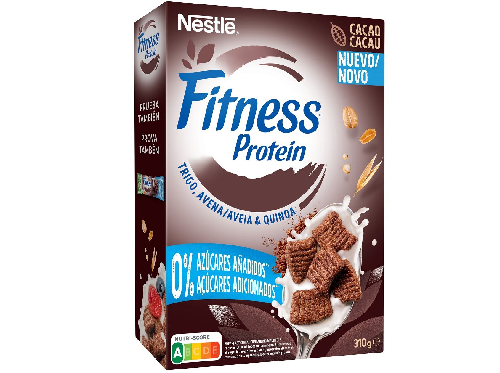 CEREAIS FITNESS 0% A&Ccedil;U. AD. CACAU PROT 310G