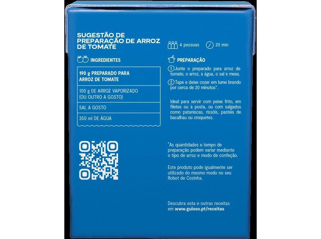 PREPARADO GULOSO ARROZ DE TOMATE 380G image number 1