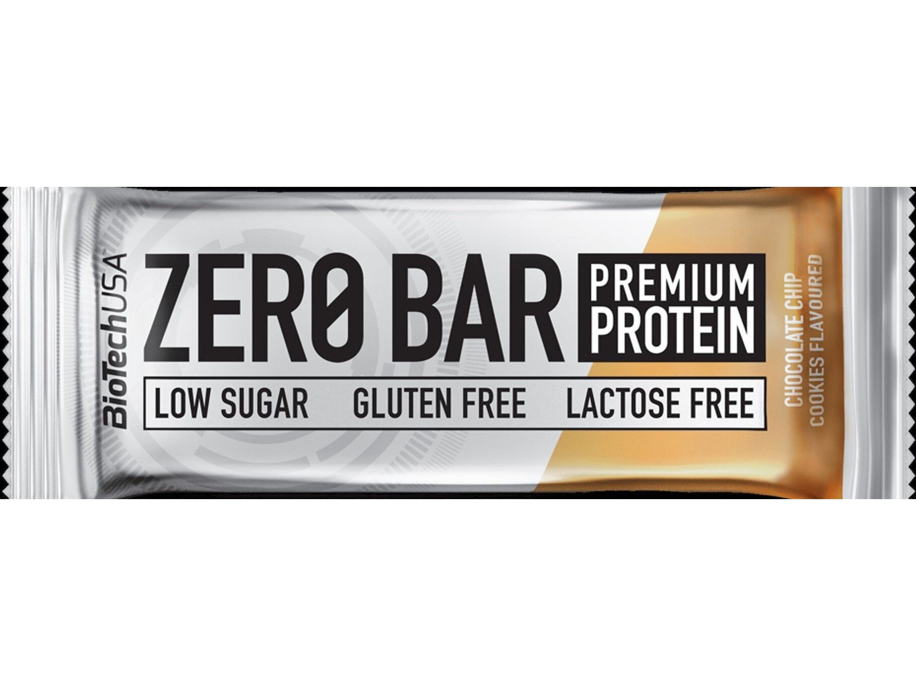 BARRAS ZERO BIOTECH USA CHOCOLATE CHIP COOKIES 50G image number 0