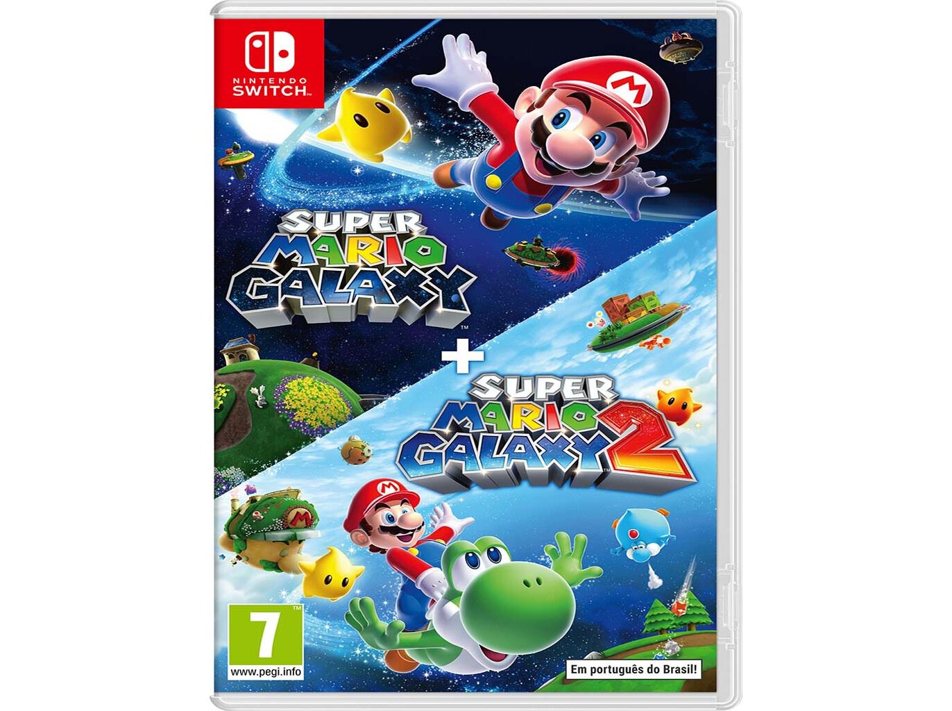 JOGO SWITCH SUPER MARIO GALAXY + SUPER MARIO GALAXY 2