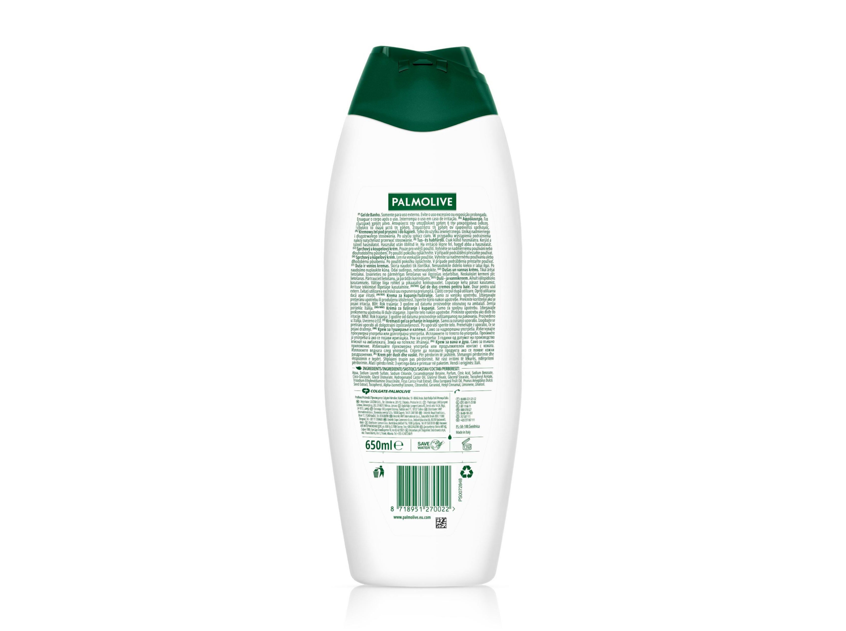 GEL DE BANHO PALMOLIVE OLIVA 650 ML image number 1