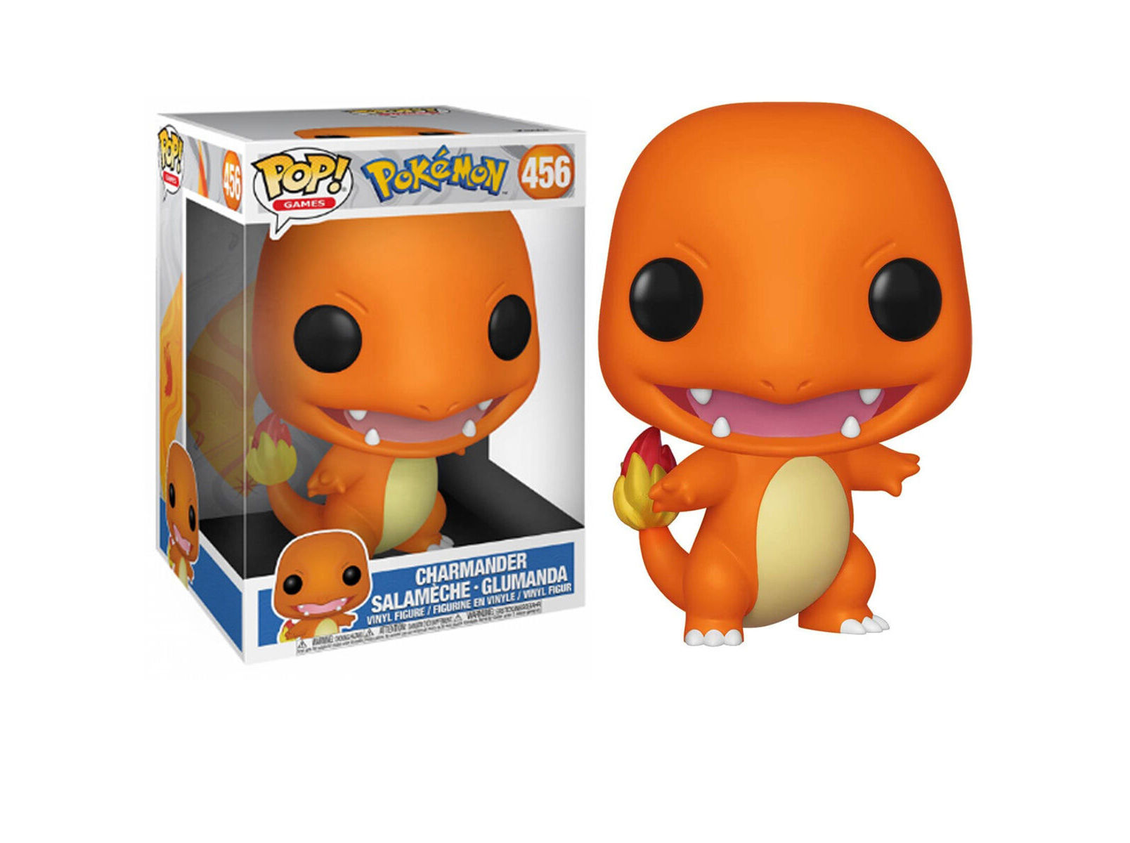 FIGURA FUNKO POP GAMES: POKEMON- 10" CHARMA image number 0