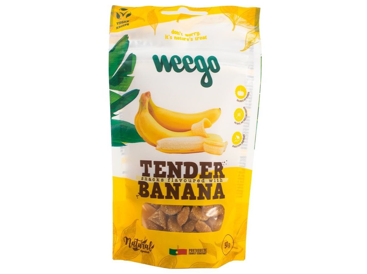 SNACK NATURAL C&Atilde;O WEEGO BANANA 50G image number 0