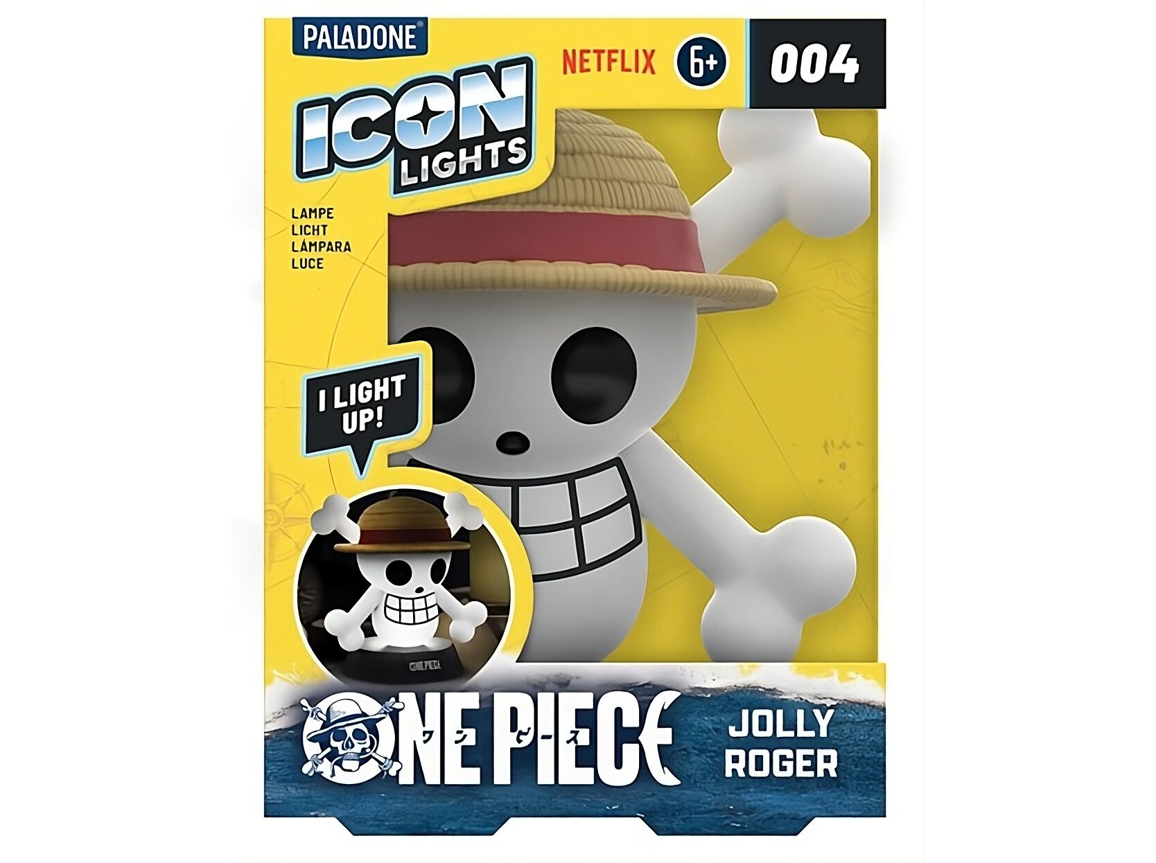 CANDEEIRO ICON ONE PIECE JOLLY ROGER image number 0
