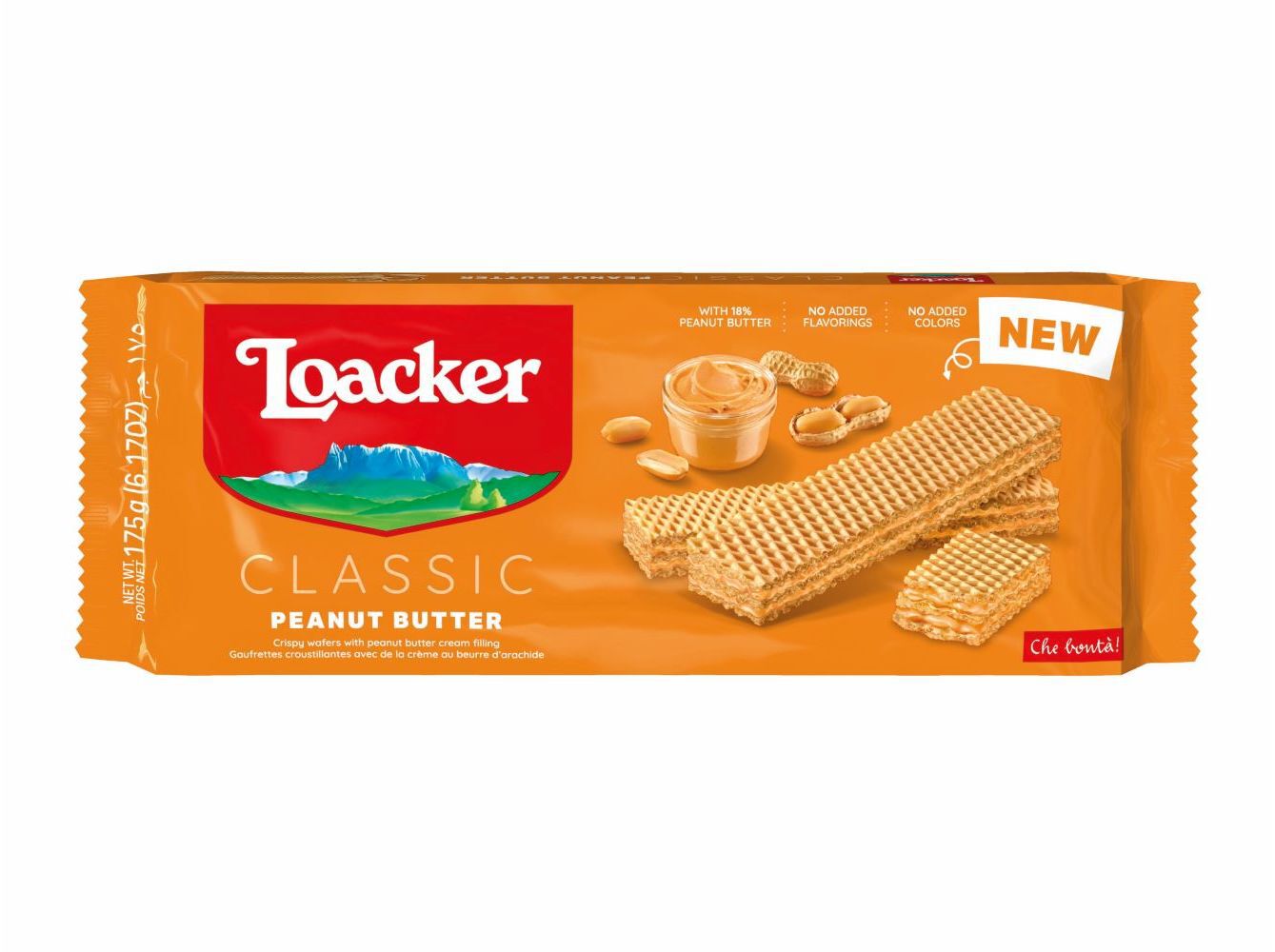 WAFFERS LOACKER MANTEIGA DE AMENDOIM 175 G image number 0