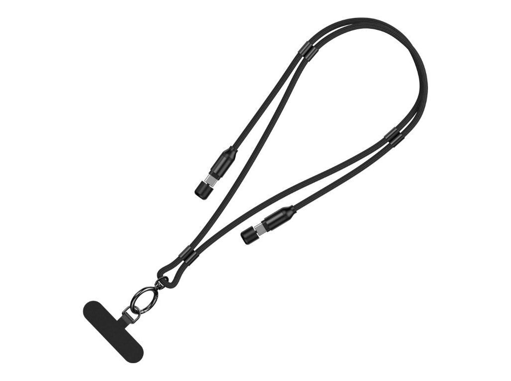 AL&Ccedil;A QILIVE 2 EM 1 COM CABO USB-C INTEGRADO 3A PRETO image number 1