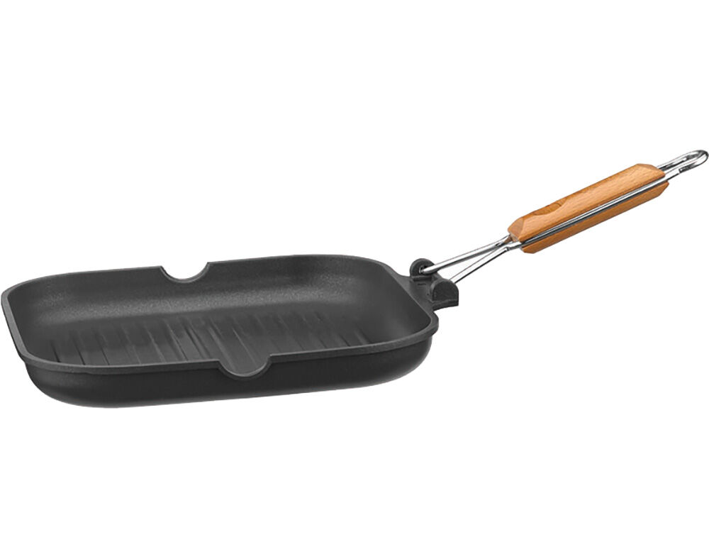 GRELHADOR QUADRADO ANTIADERENTE CELAR NATURA COOK 20CM