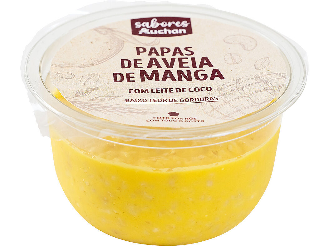 PAPAS DE AVEIA DE MANGA SABORES AUCHAN 150 G