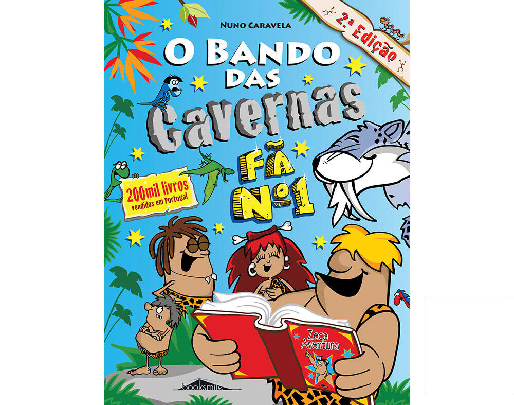 LIVRO O BANDO DAS CAVERNAS 14 F&Atilde; N&ordm;1 - NUNO CARAVELA