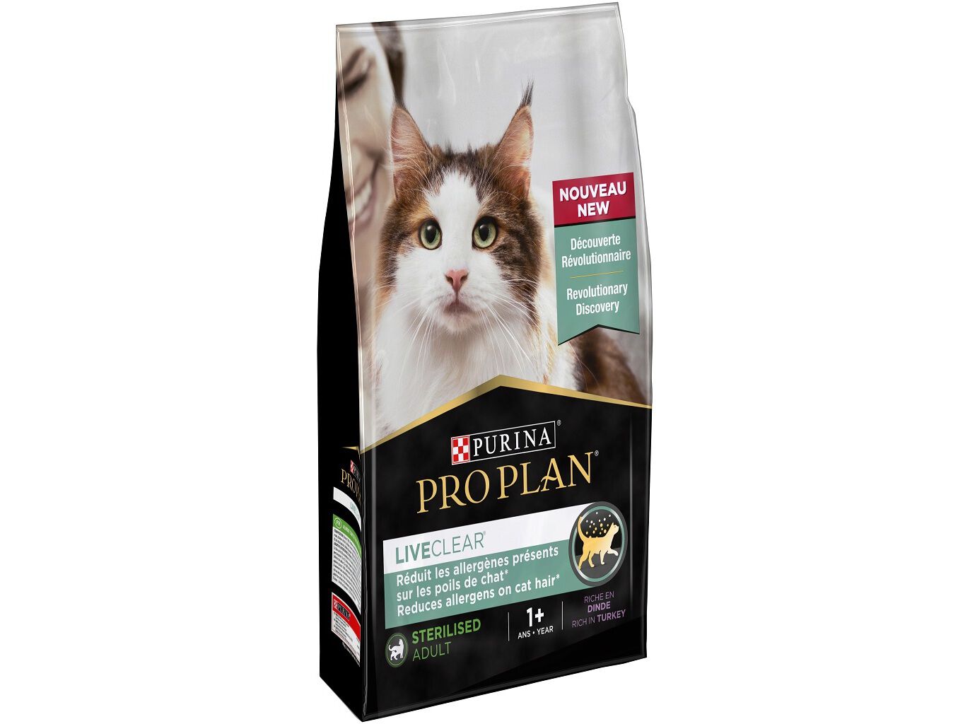 RA&Ccedil;&Atilde;O PARA GATO PRO PLAN LIVE CLEAR PERU 2.8KG