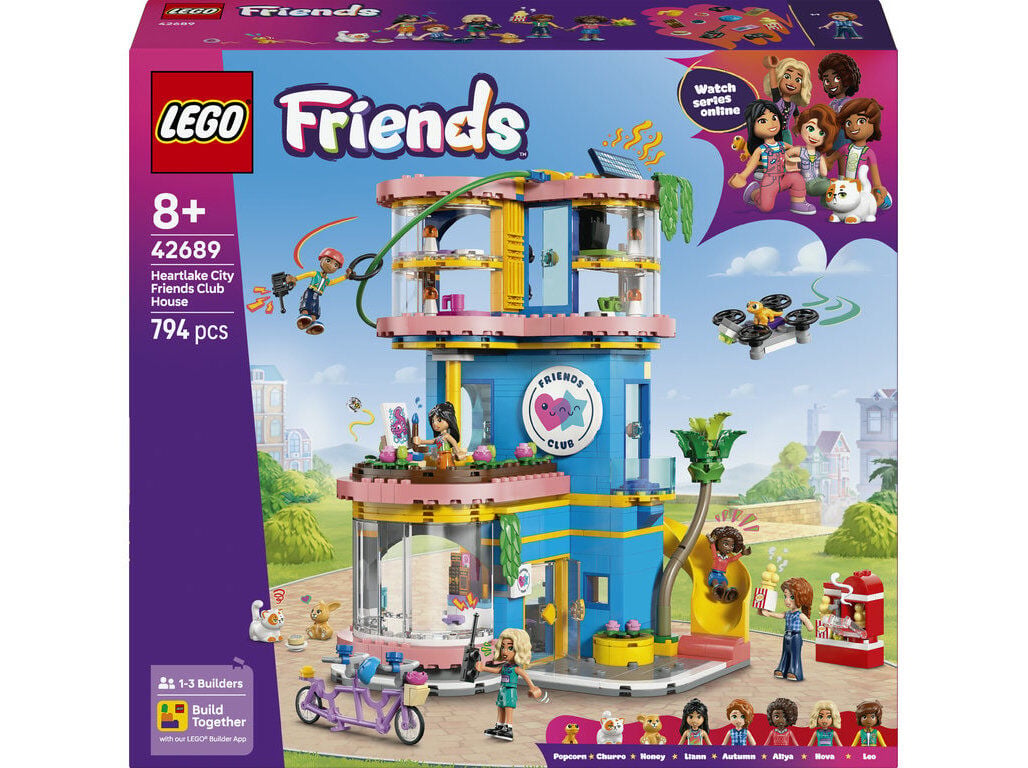 SEDE DO CLUBE HLC LEGO LEGO FRIENDS 42689