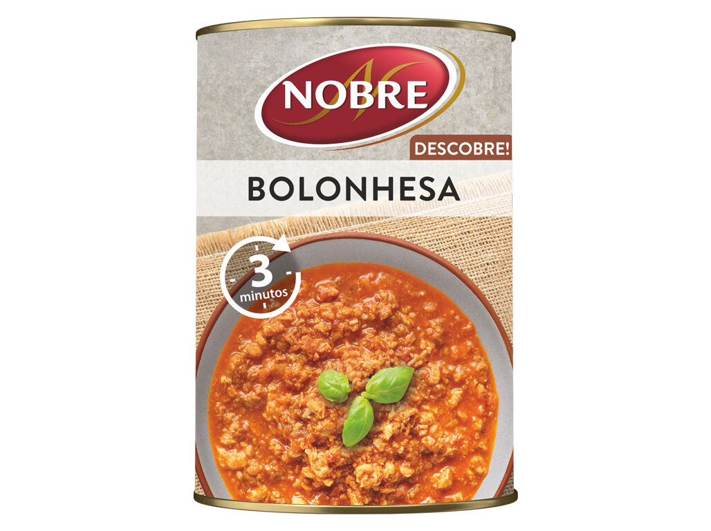 BOLONHESA NOBRE REFEI&Ccedil;&Atilde;O LATA 420G