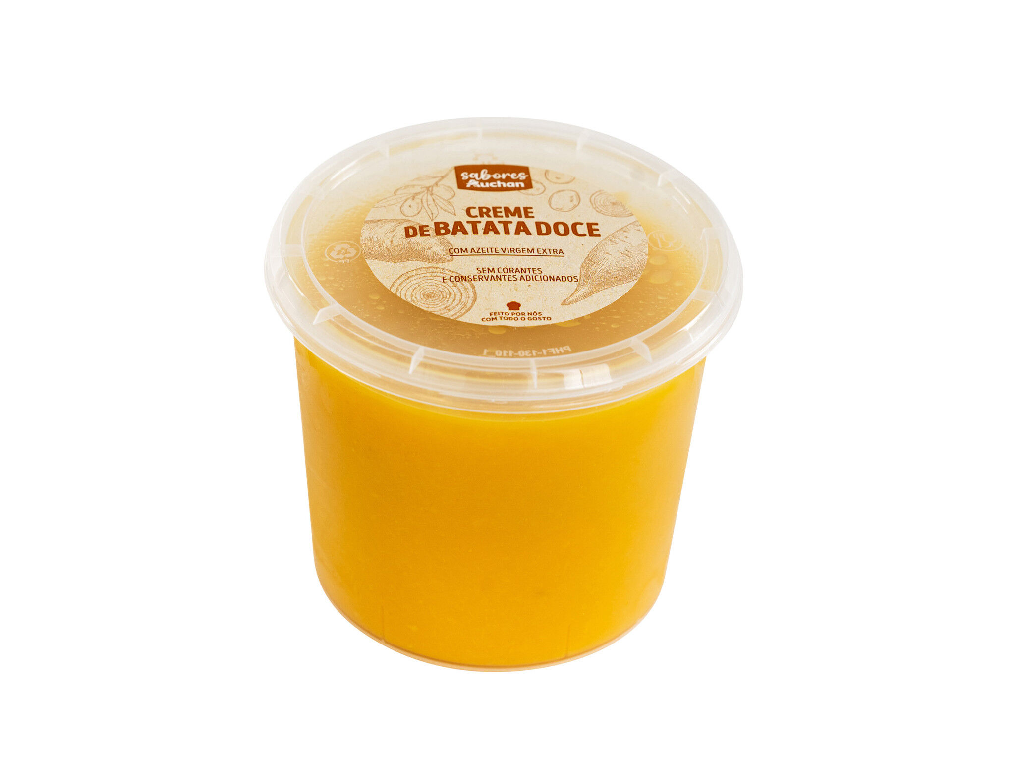 CREME DE BATATA DOCE SABORES AUCHAN 900 G image number 0