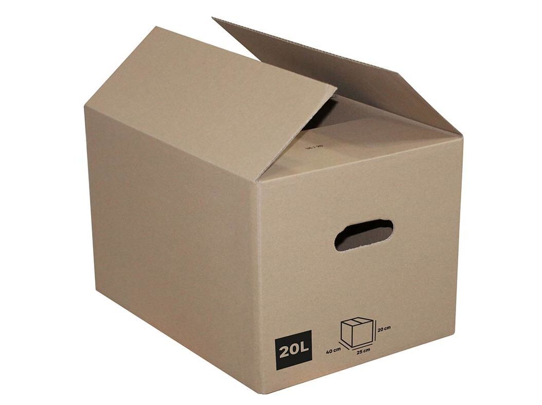 CAIXA CART&Atilde;O PACK&MOVE 40X25X20CM 20L