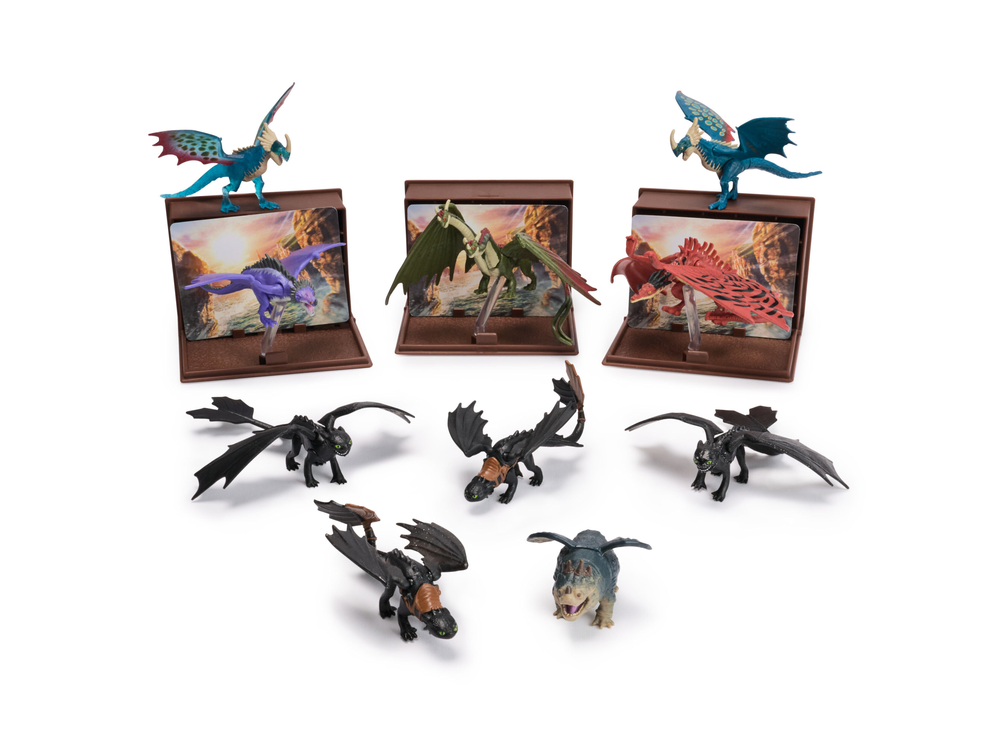 MINI DRAG&Otilde;ES DWD COLECION&Aacute;VEIS MODELOS SORTIDOS image number 2