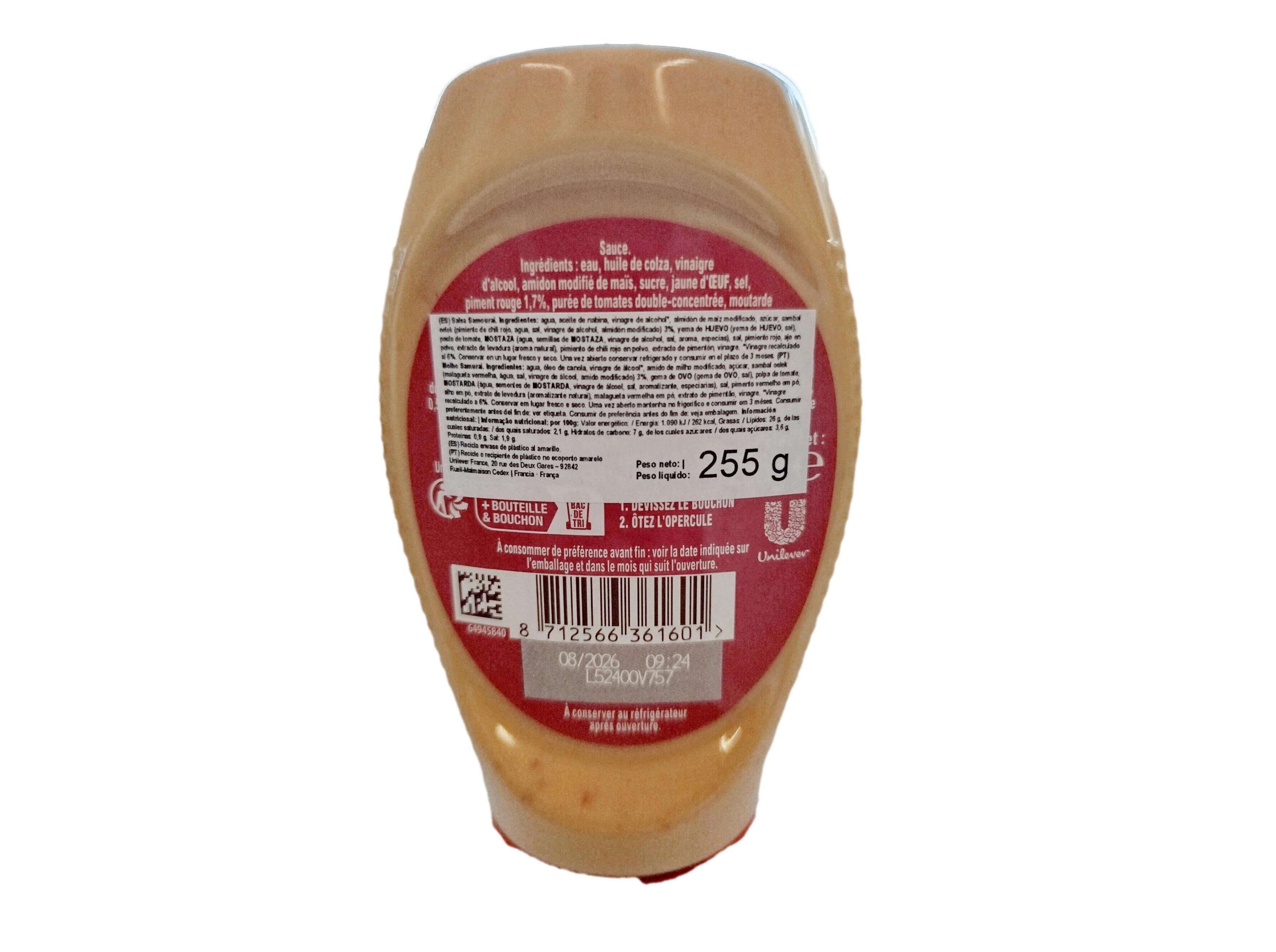 MOLHO AMORA SAMOURAI 255G image number 1