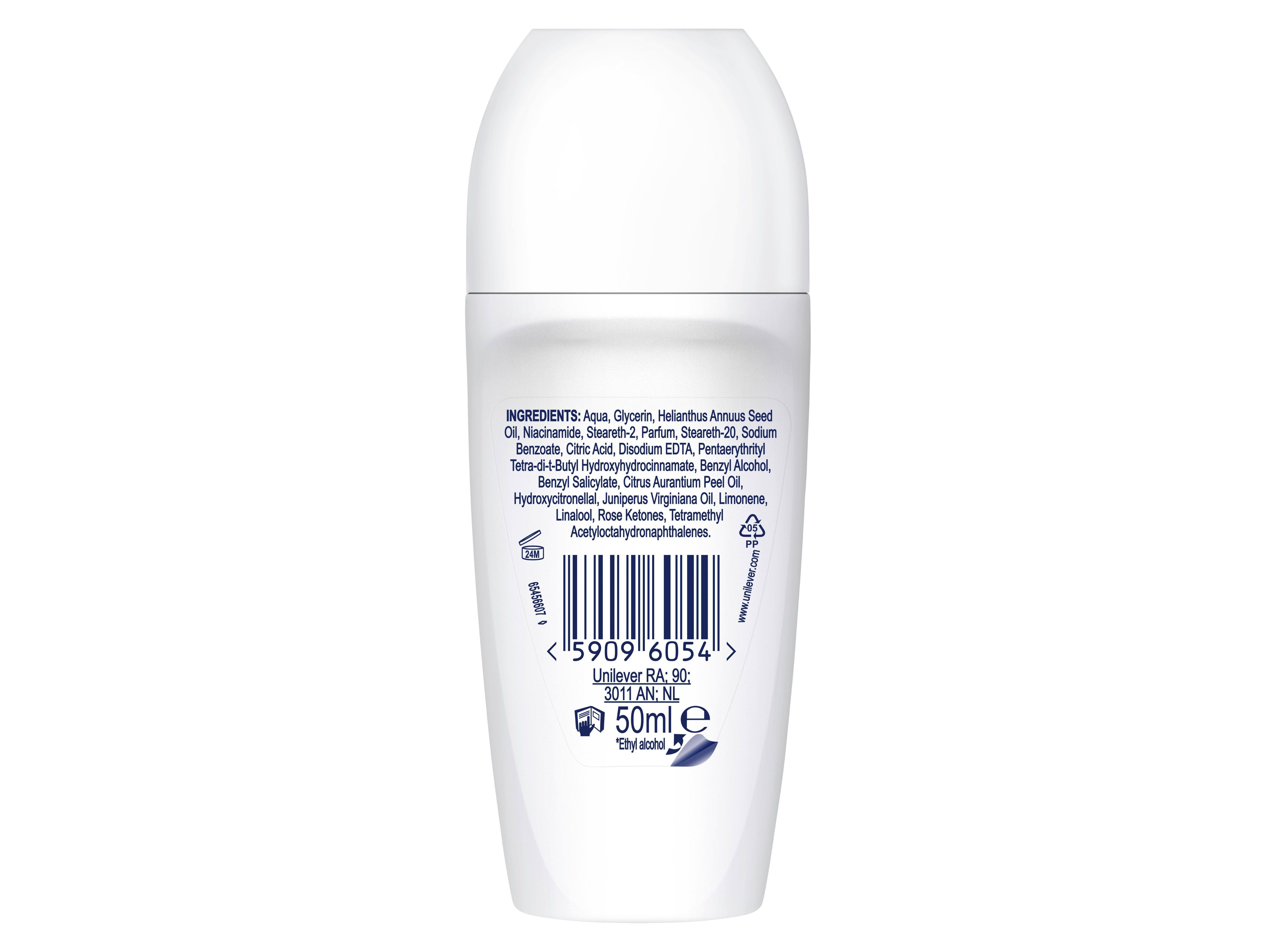 DEO ROLL-ON DOVE ORIGINAL 0% ALUM&Iacute;NIO 50ML image number 1