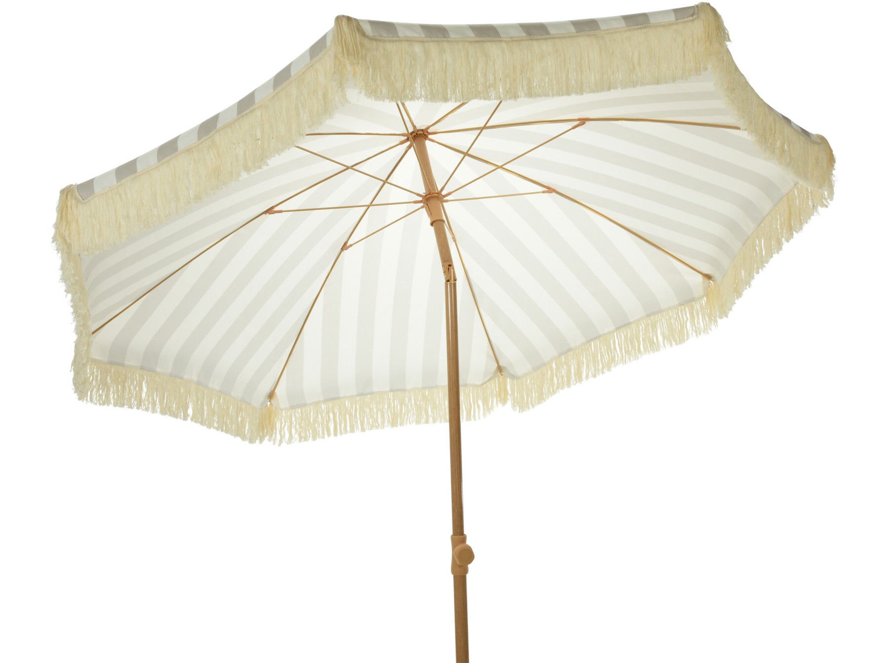 GUARDA SOL AMBIANCE RISCAS TAUPE &Oslash;183CM image number 1