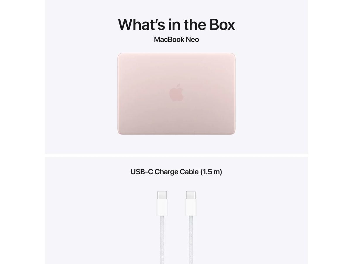 MACBOOK NEO APPLE (13'' A18 PRO/8GB/512GB BLUSH) image number 6
